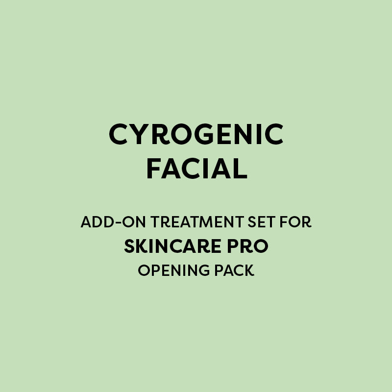 Cryogenic Facial - Treatment Set - For Skincare Pro Opening Pack