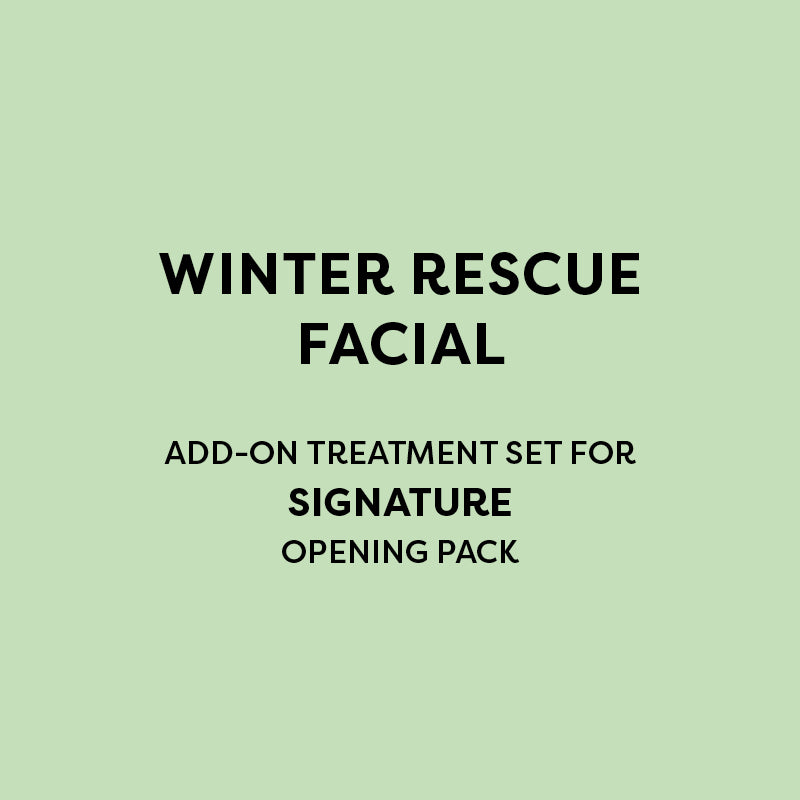 Winter Rescue Facial - Treatment Set - For Signature Opening Pack