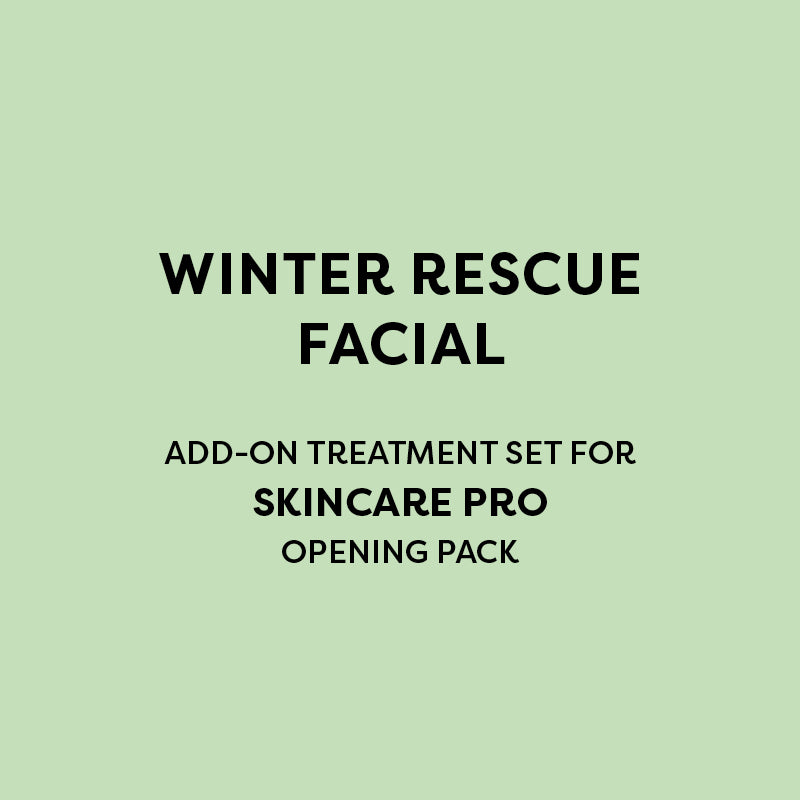 Winter Rescue Facial - Treatment Set - For Skincare Pro Opening Pack