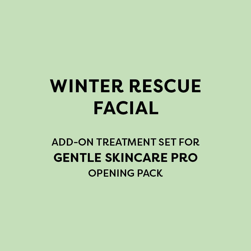 Winter Rescue Facial - Treatment Set - For Gentle Skincare Pro Opening Pack